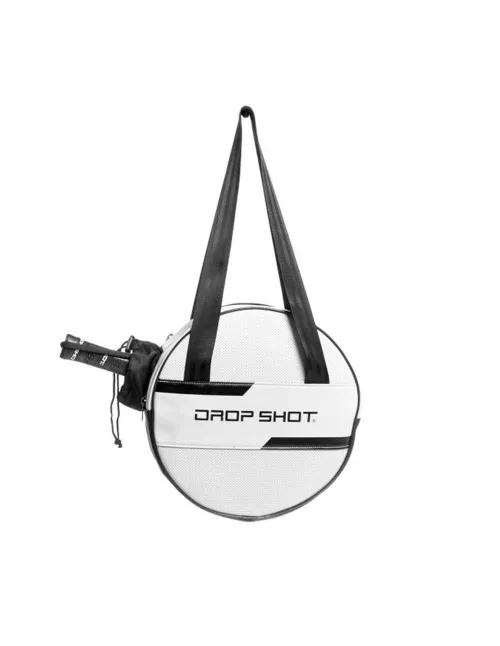 Bandolera Drop Shot Bassan Blanco | Ofertas de pádel